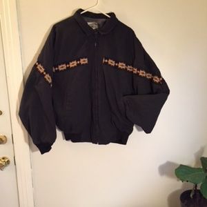 Vintage Southwestern Bomber Jacket Size L/XL